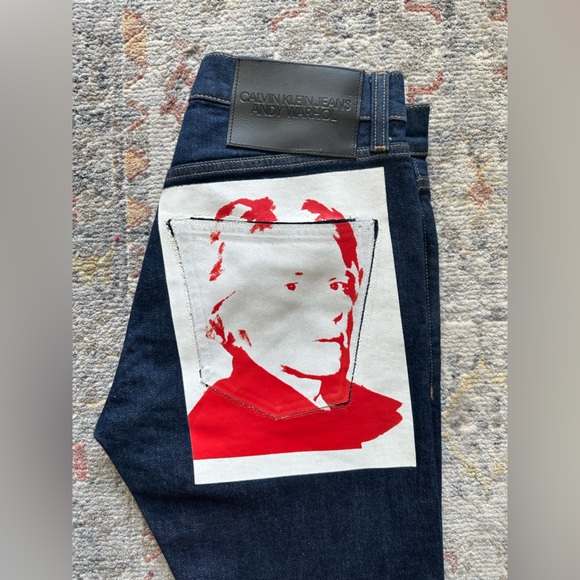 Andy Warhol x Calvin Klein x Raf Simons Self Portrait Print Jeans
Size 28W - Picture 4 of 6
